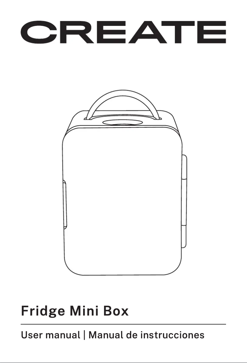First page image of the manual for Fridge Mini Box