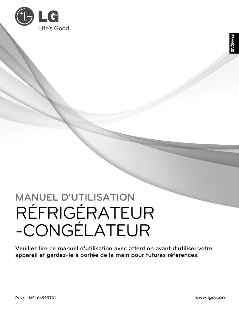 Page 1 of the manual User Manual LG GCD-6203AC