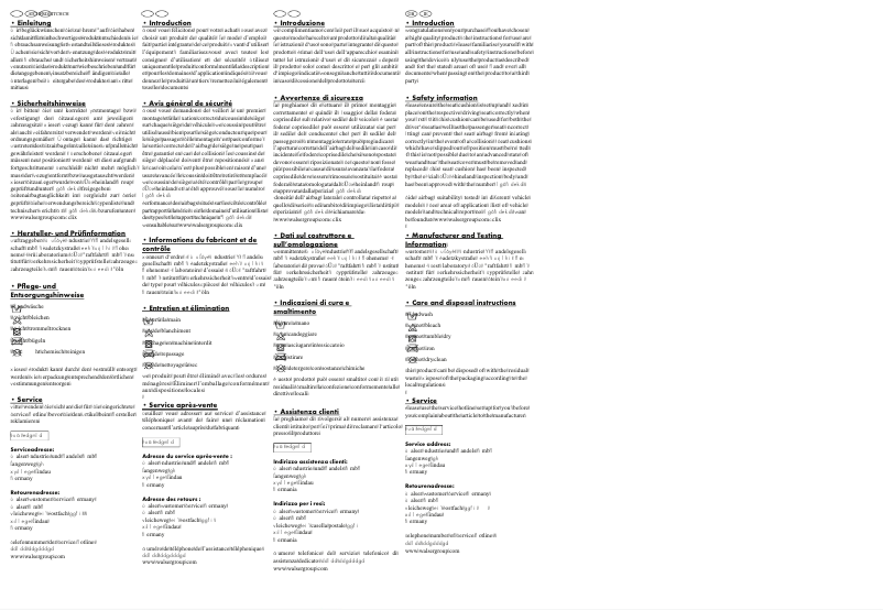 First page image of the manual for IAN 103980