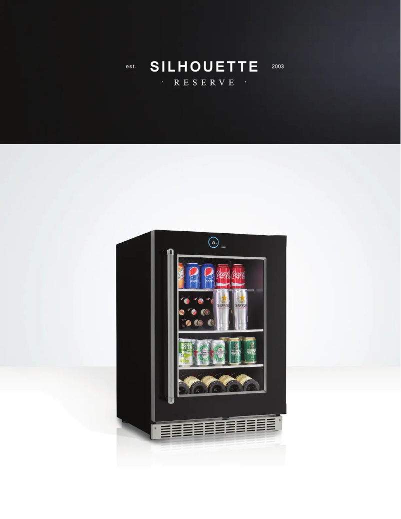 Page 1 of the manual Brochure Danby Silhouette SRVBC050L