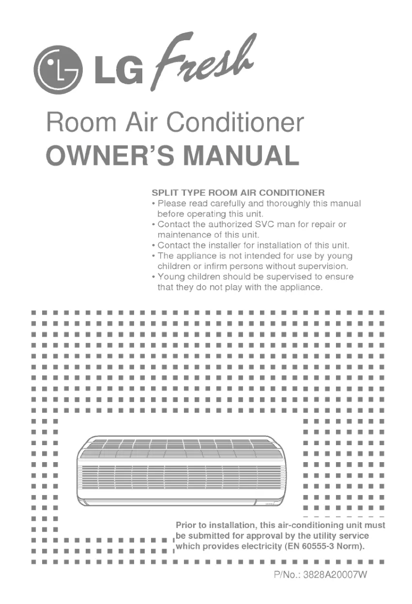 First page image of the manual for LS-C1261HN