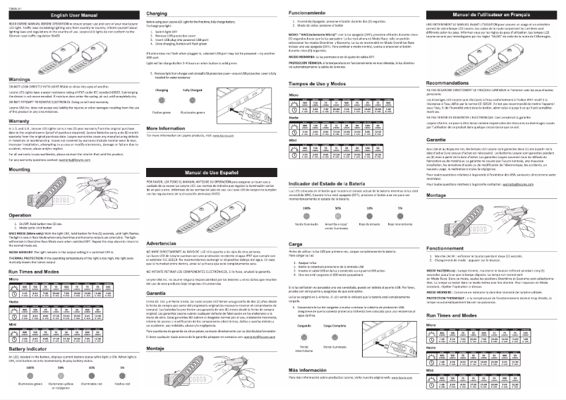 First page image of the manual for Mini Drive 300 LM
