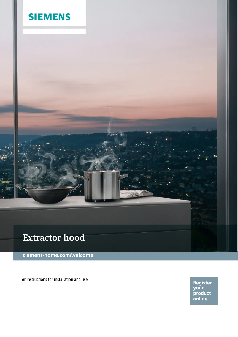 First page image of the manual for LC64BA522