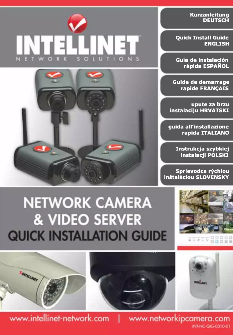 Page 1 of the manual User Manual Intellinet NVS30