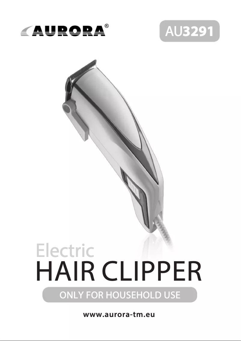 First page image of the manual for AU 3291