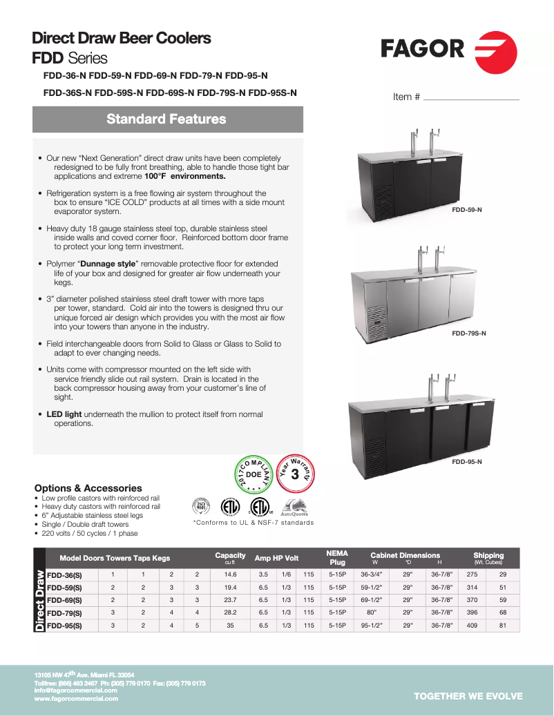 First page image of the manual for FDD-69