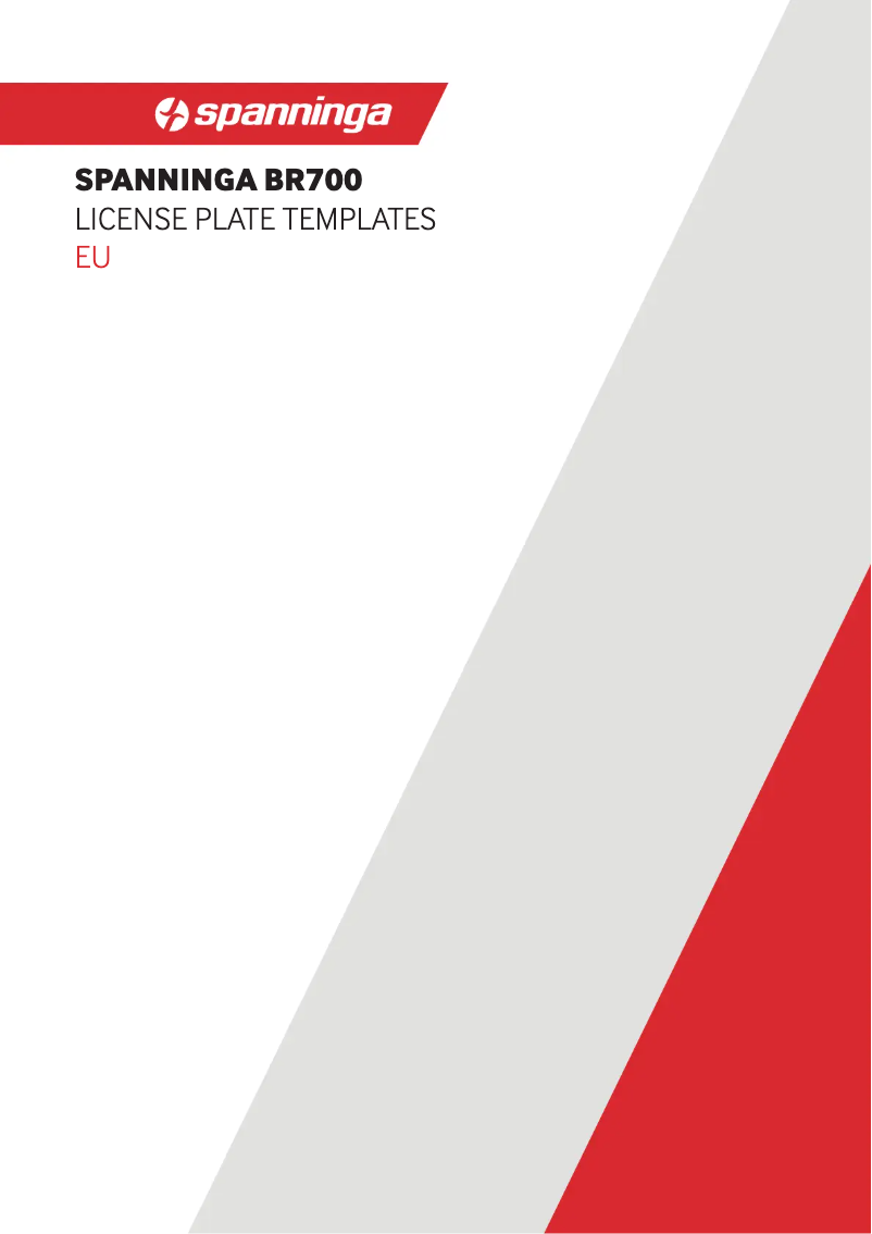 First page image of the manual for BR700