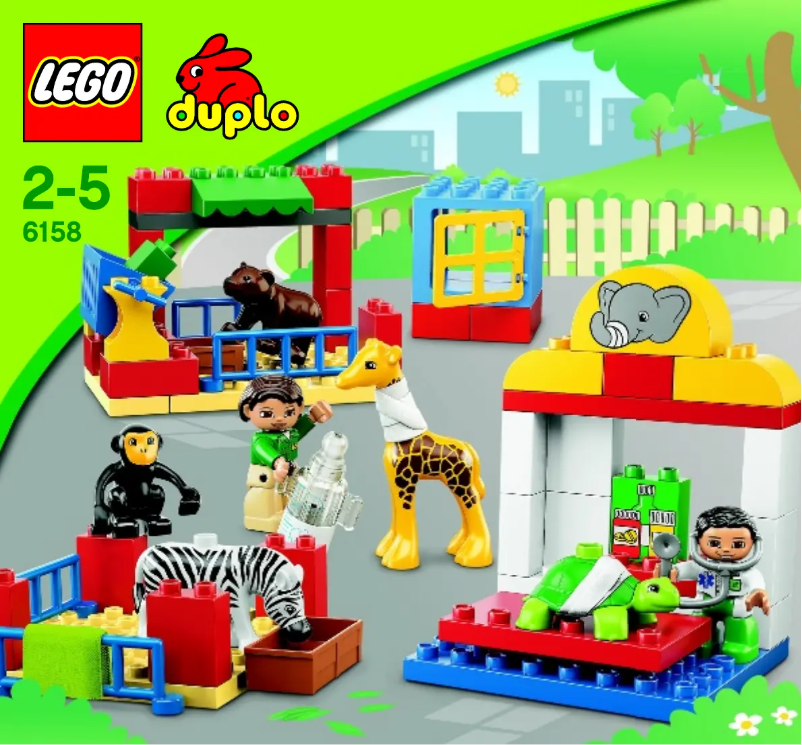 First page image of the manual for 6158