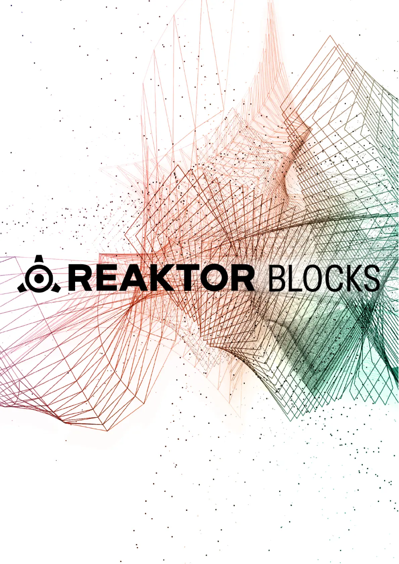 Page 1 of the manual User Manual Native Instruments Reaktor Blocks