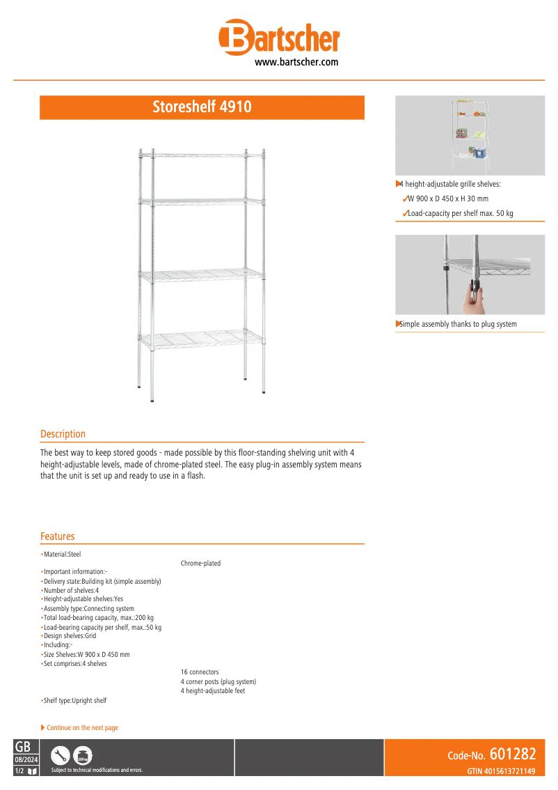 First page image of the manual for 4910