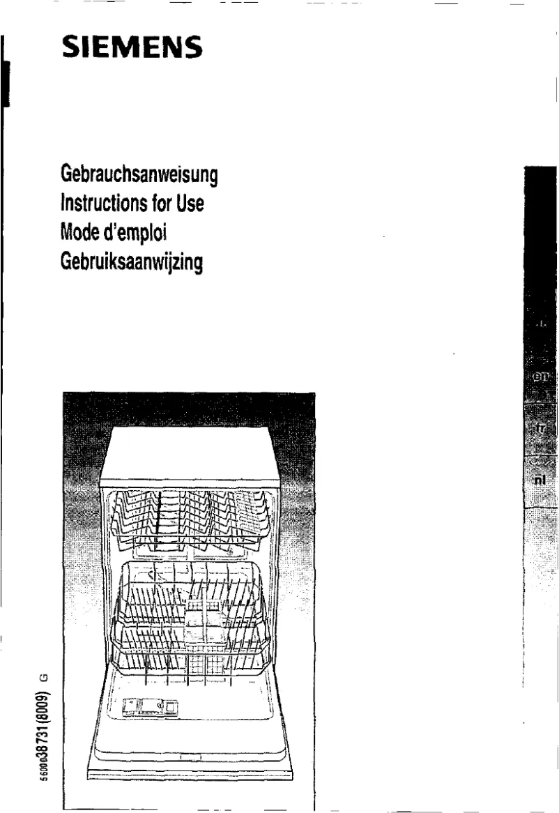Page 1 of the manual User Manual Siemens SE34263