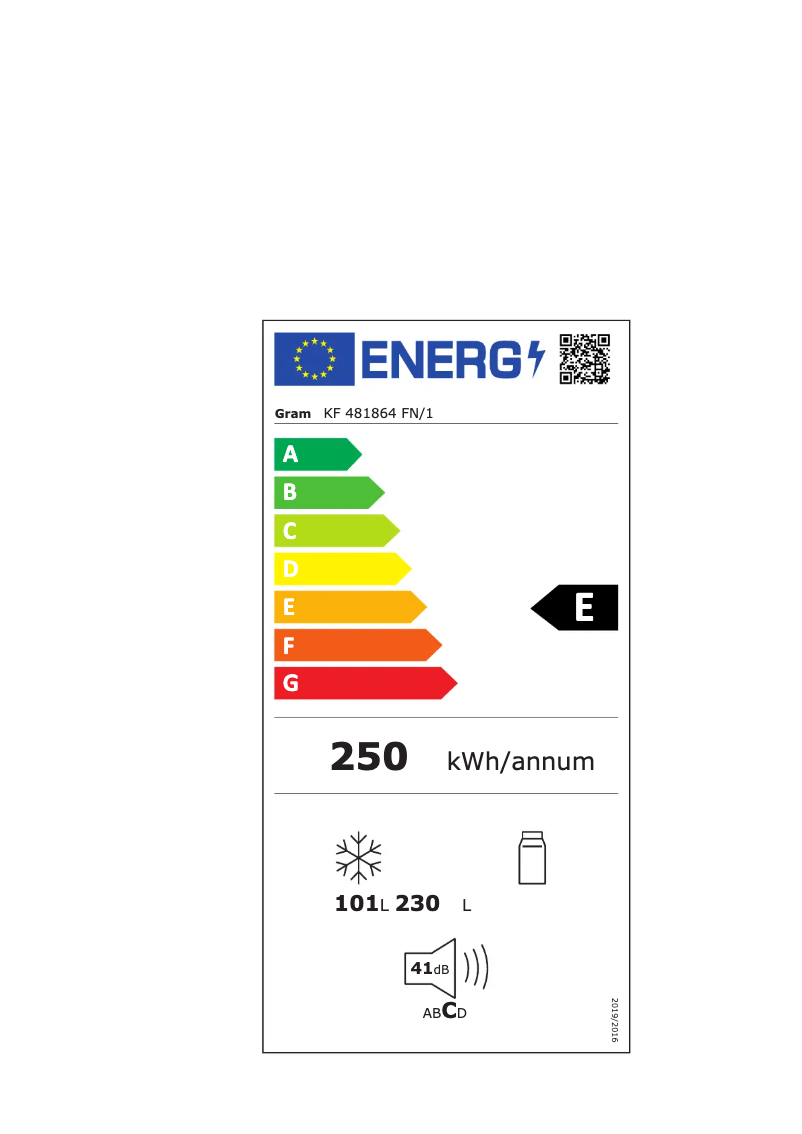 First page image of the manual for KF 481864 FN/1