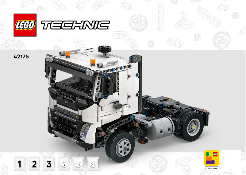 First page image of the manual for Technic 42175