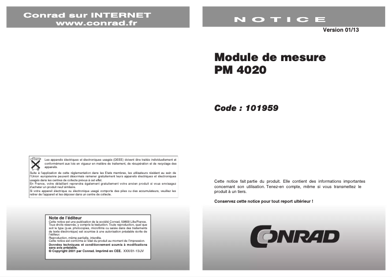 First page image of the manual for 11 90 07 0