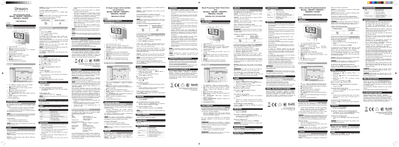 First page image of the manual for RM368P