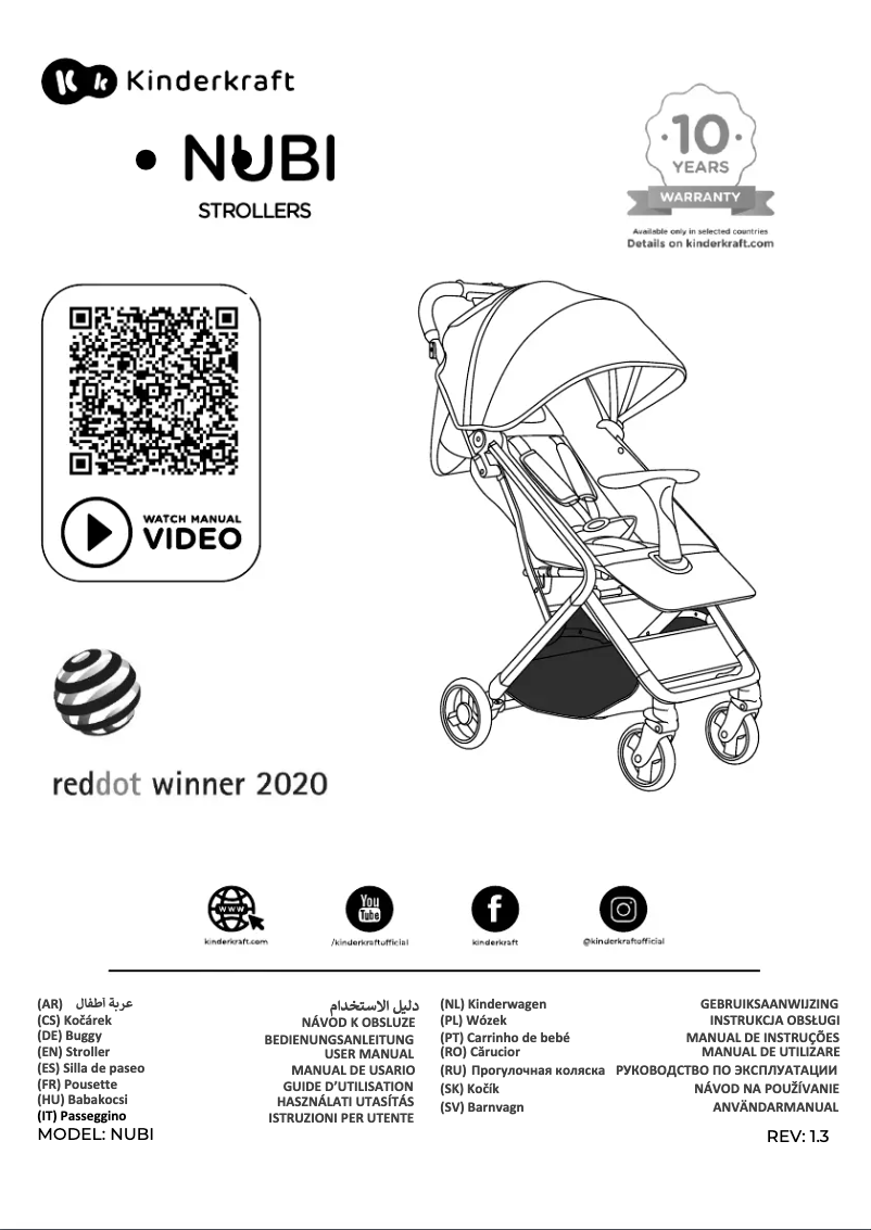 Image de la première page du manuel de l'appareil NUBI