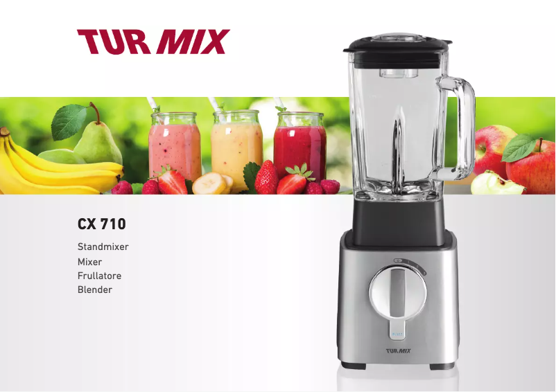 First page image of the manual for CX 710