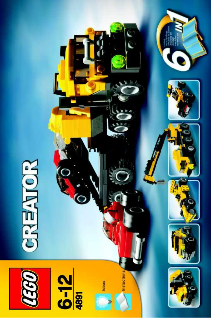 Page 1 of the manual User Manual Lego Creator 4891