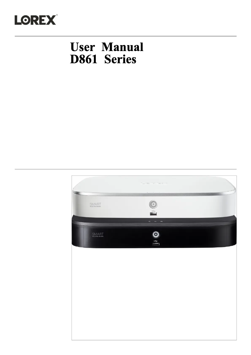 First page image of the manual for D861A81T-88CA