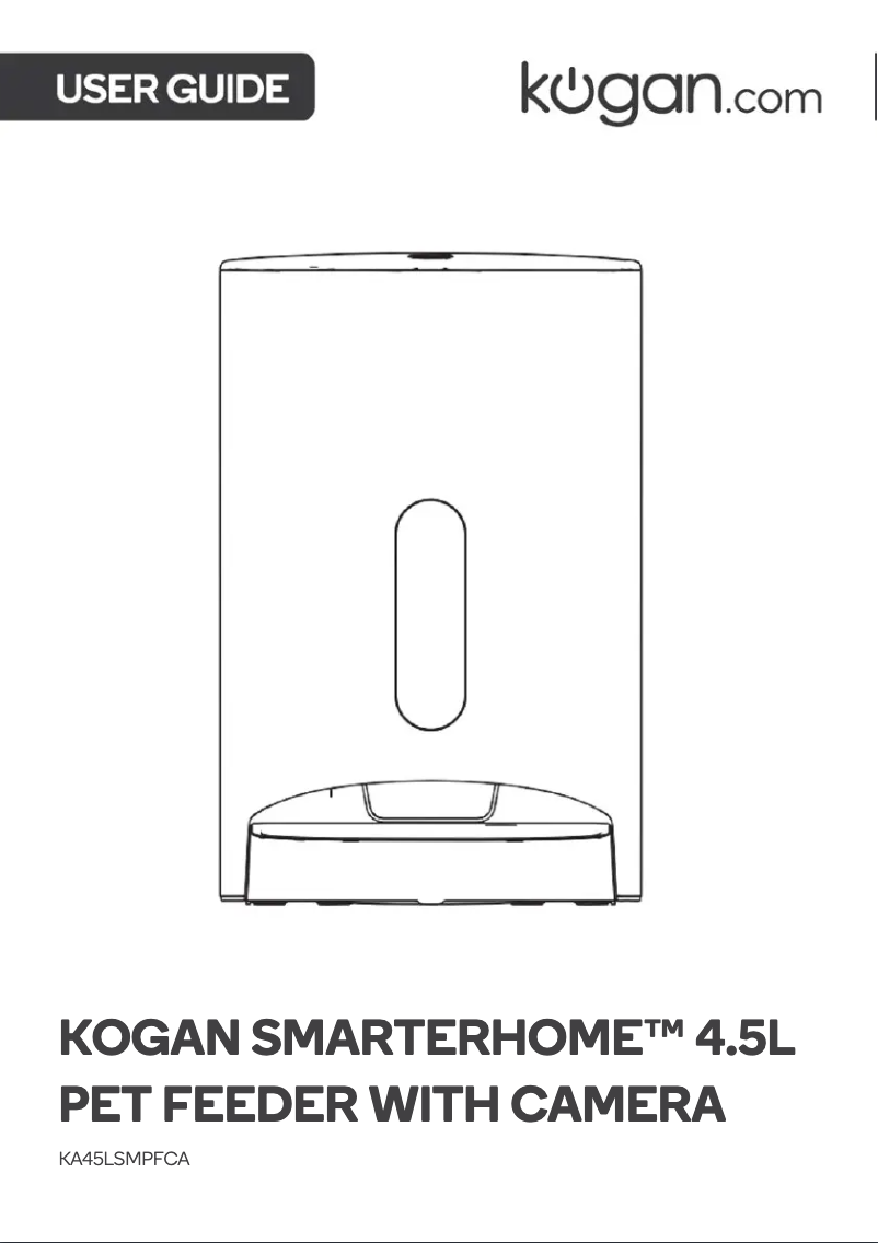 Page 1 of the manual User Manual Kogan KA45LSMPFCA