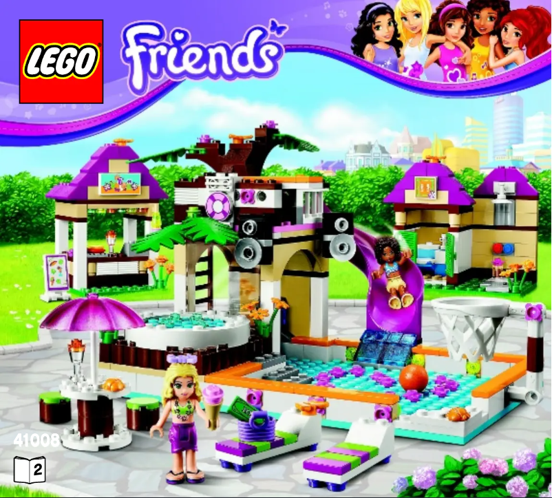 Page 1 of the manual User Manual Lego Friends 41008