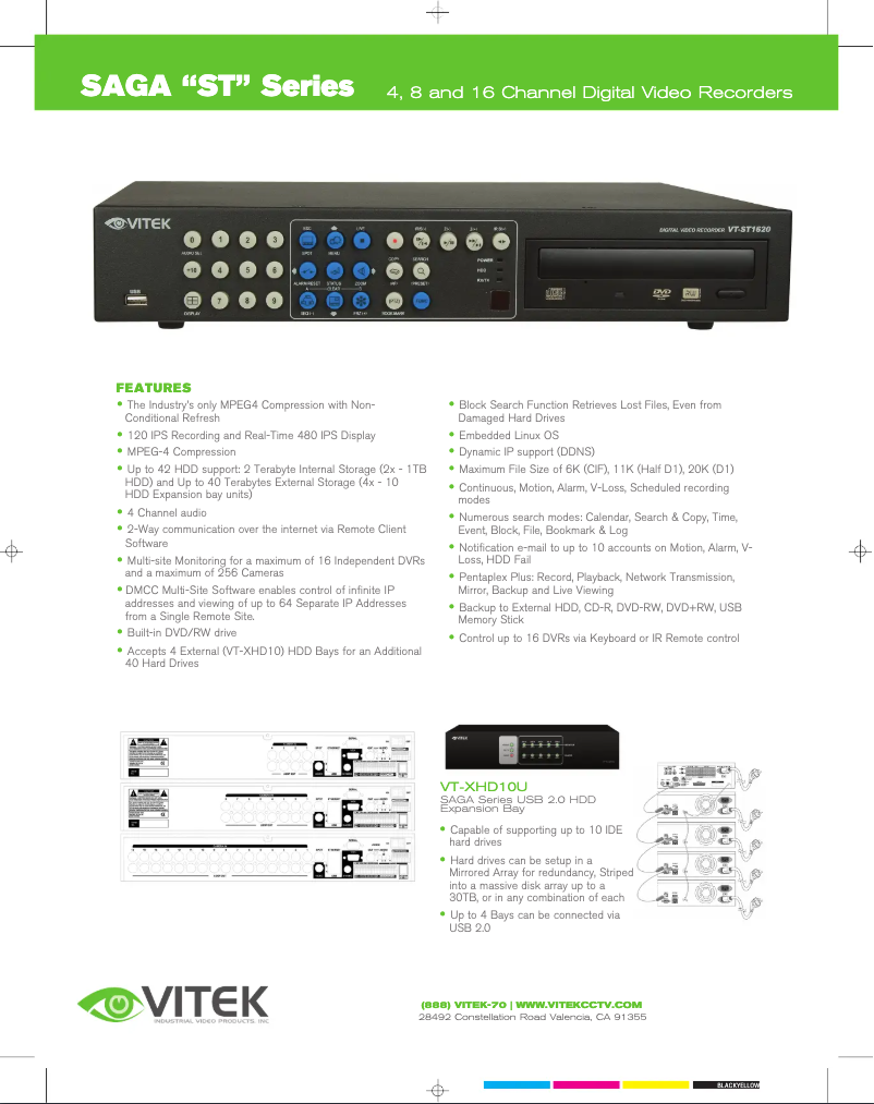 First page image of the manual for VT-ST1620