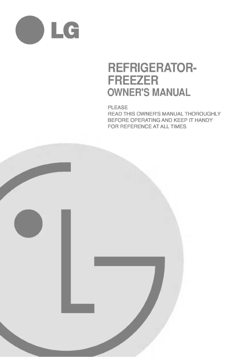 Page 1 of the manual User Manual LG GR-S592GCA