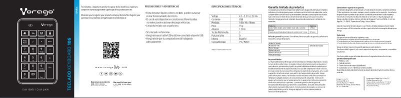 First page image of the manual for KB-106
