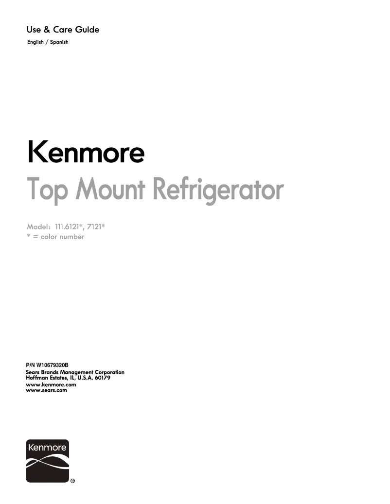 Page 1 of the manual User Manual Kenmore 71212