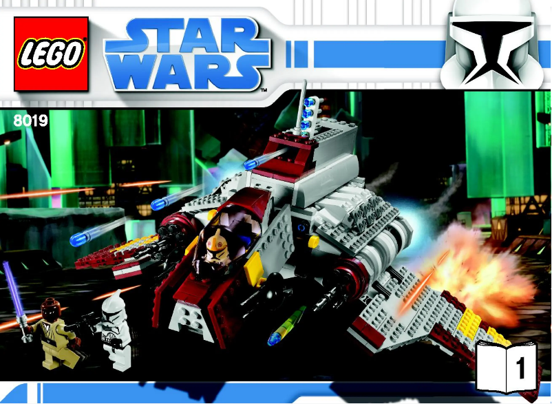 Page 1 of the manual User Manual Lego Star Wars 8019