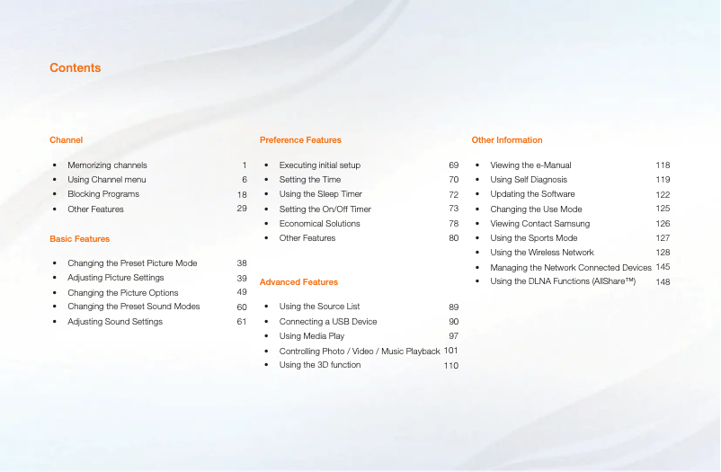 First page image of the manual for PN64F5300AF