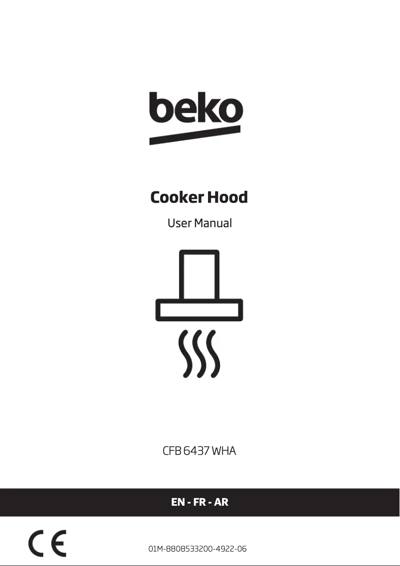 Page 1 of the manual User Manual Beko CFB 6434 SHA