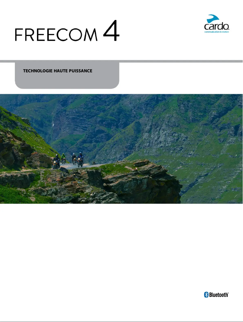First page image of the manual for Scala Rider Freecom 4