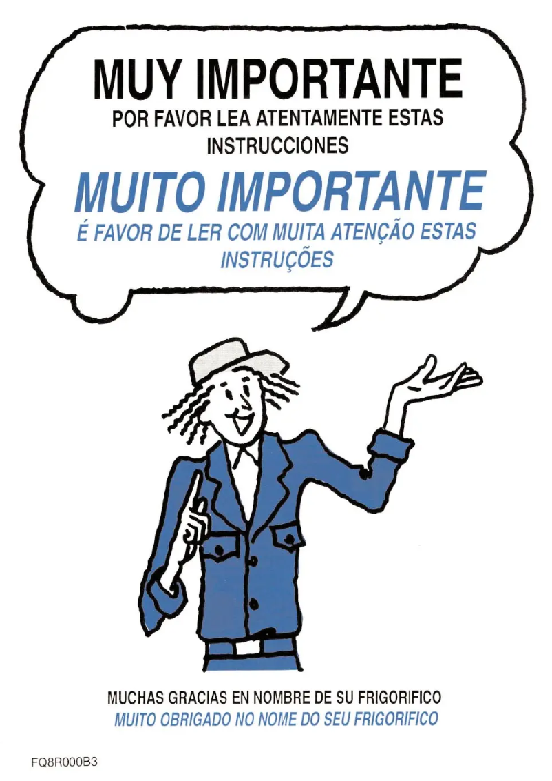 Page 1 of the manual User Manual Fagor FS10LA