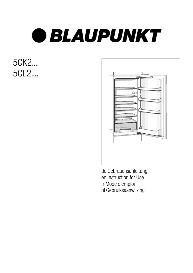 Image de la première page du manuel de l'appareil 5CL 24030