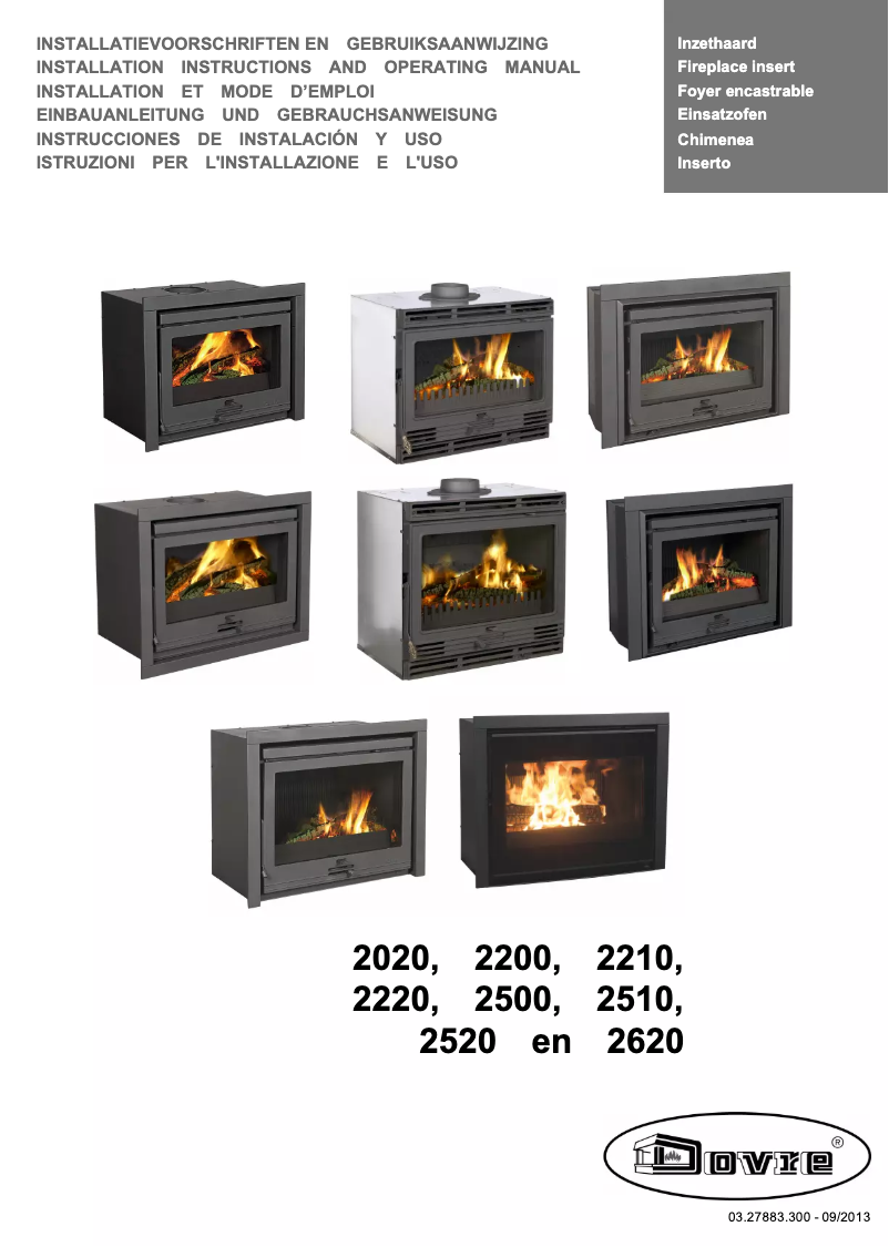 First page image of the manual for 2510SD