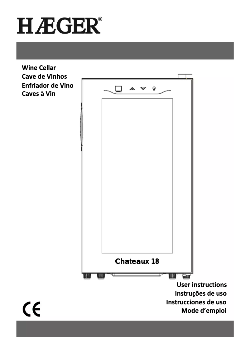 Page 1 of the manual User Manual Haeger WC-18B.003A