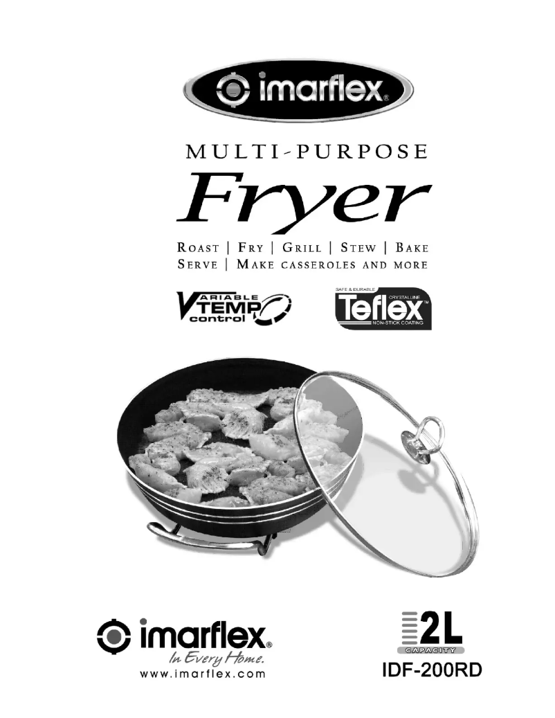 First page image of the manual for IDF-200RD