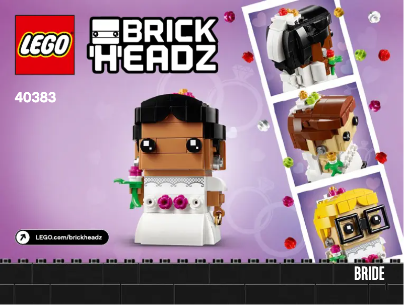 First page image of the manual for Brickheadz 40383