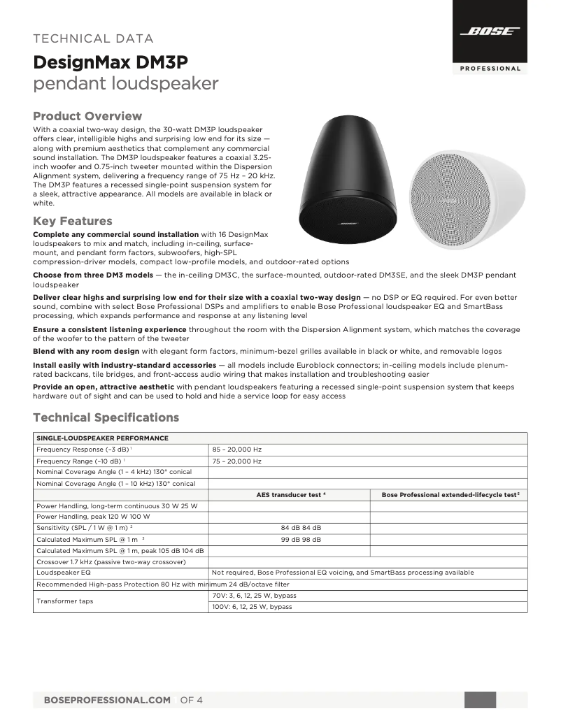 First page image of the manual for DesignMax DM3P
