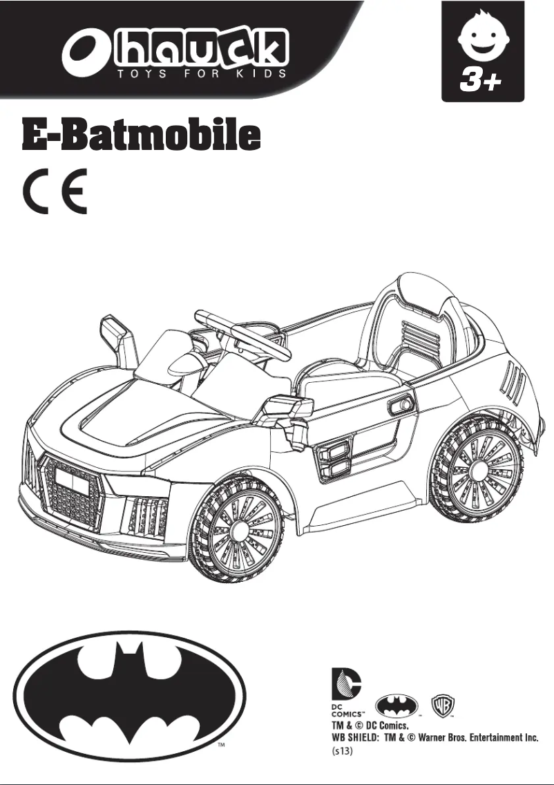 First page image of the manual for Batman