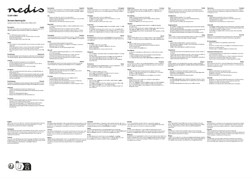 First page image of the manual for CLSN130BU