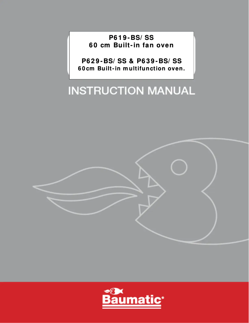 First page image of the manual for P639BS