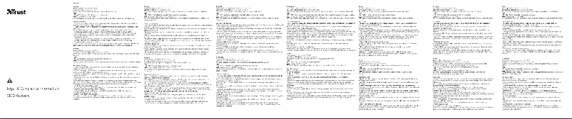 Page 1 of the manual User Manual Trust Ziva 21657