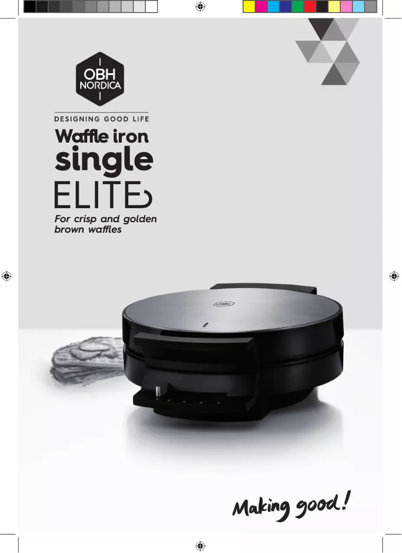 Page 1 of the manual User Manual OBH Nordica Single Elite 6963