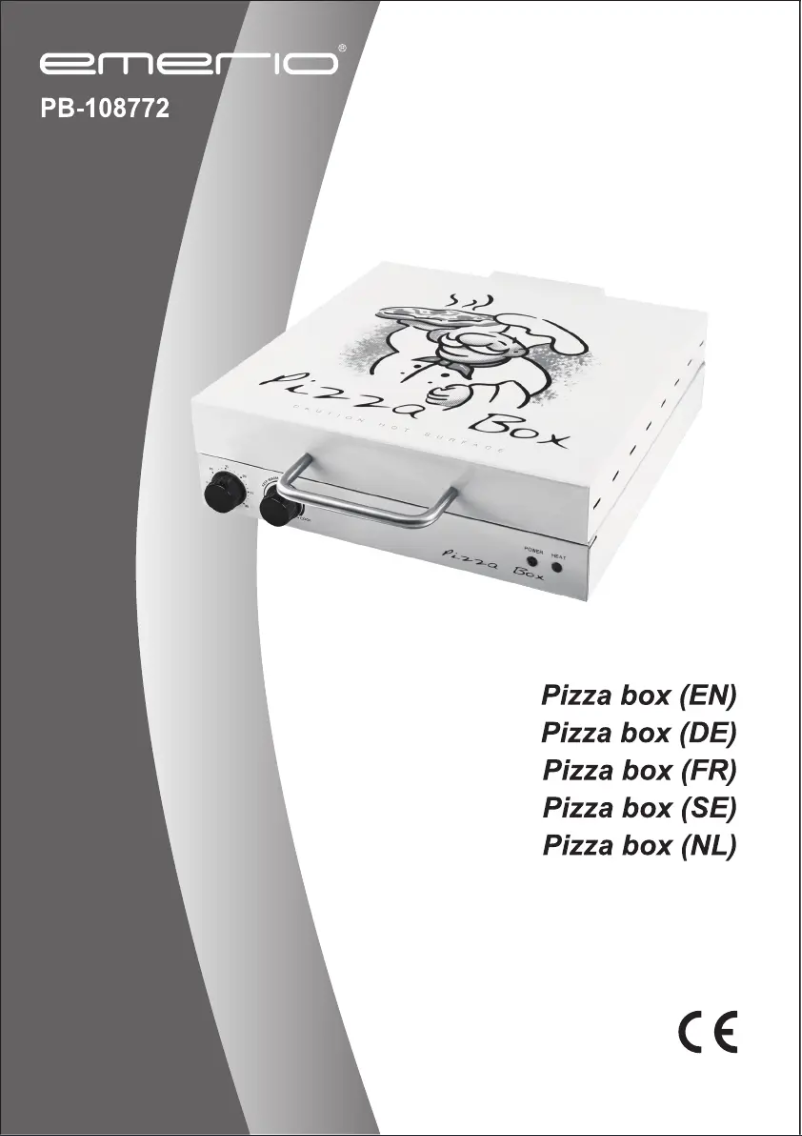 Page 1 of the manual User Manual Emerio PB-108772