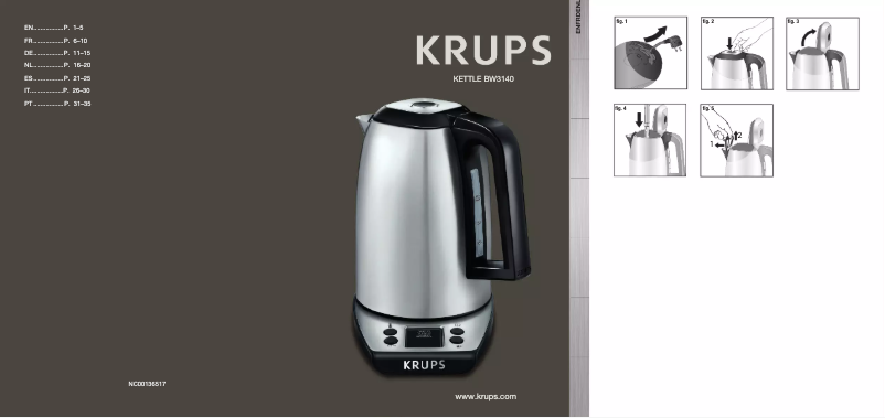 First page image of the manual for Savoy Control BW3140