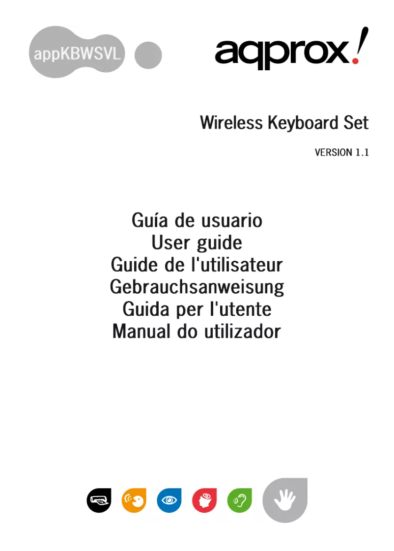 First page image of the manual for APPKBWSVL