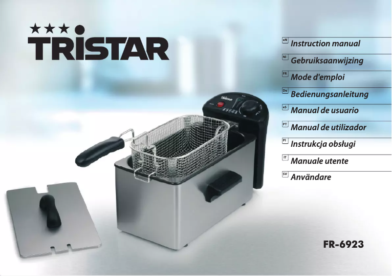 First page image of the manual for FR-6923