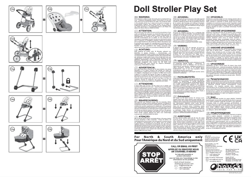 Page 1 of the manual User Manual Hauck Doll Stroller Play Set